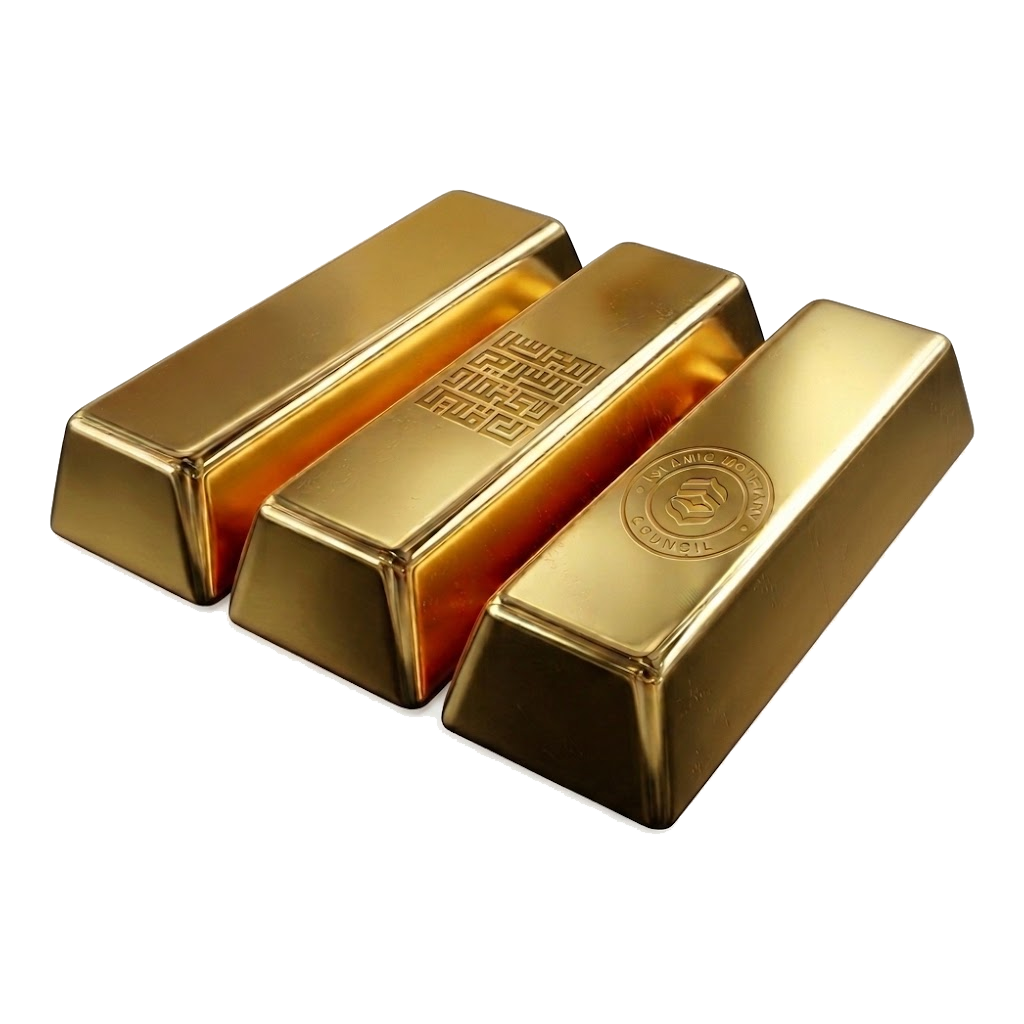 Hallmarked IDCC gold bars